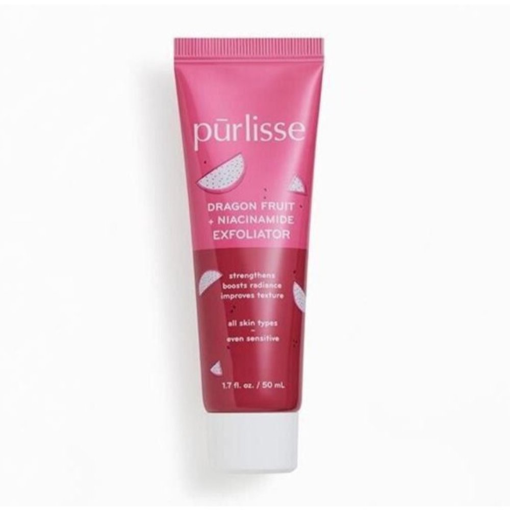 Purlisse Dragonfruit + Niacinamide Face Polish FULL SIZE 1.7floz
